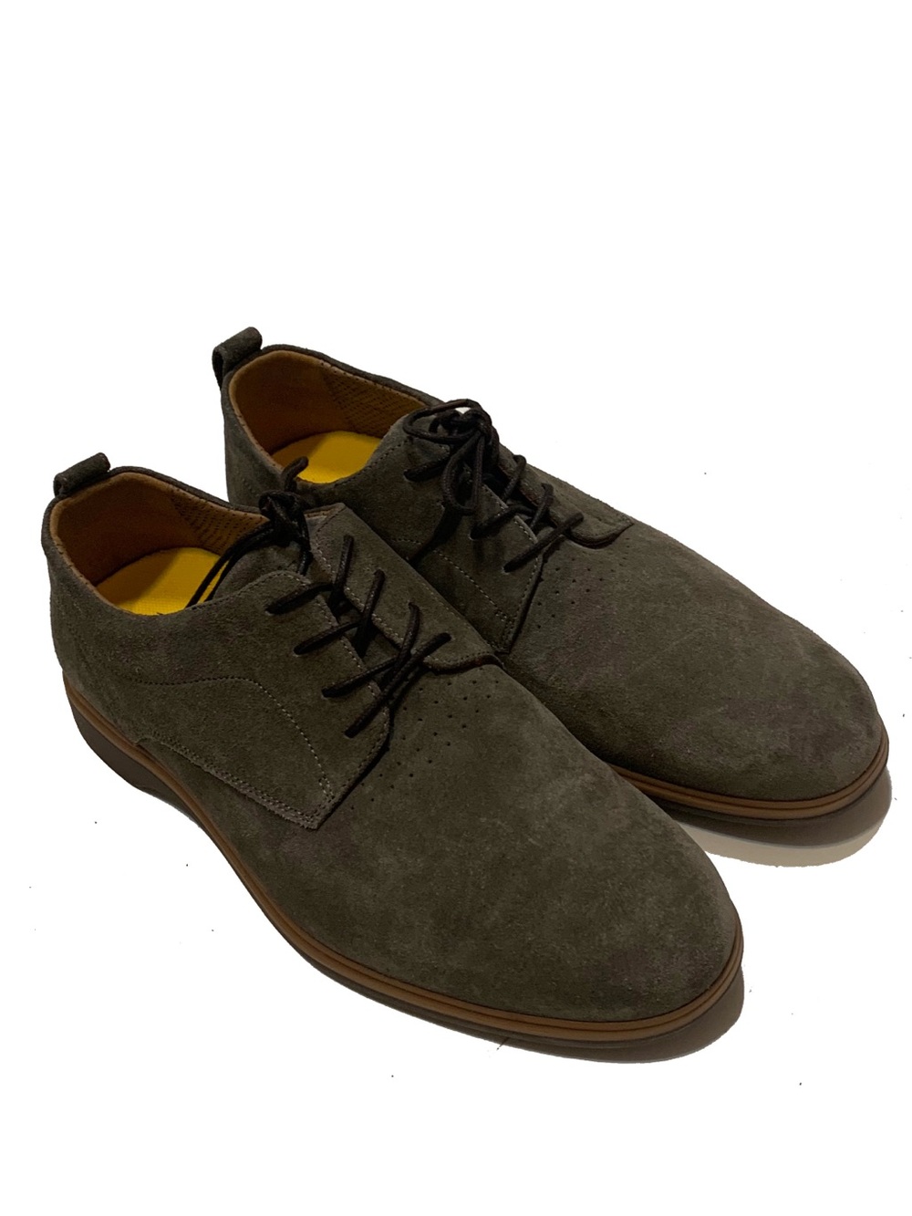 Amberjack Men's Casual Suede Derby Shoes